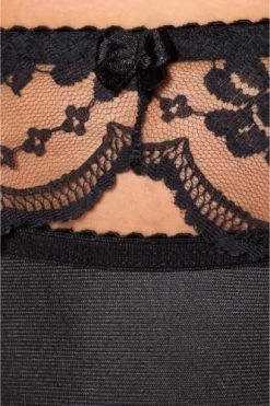 Christine 3-Delige BH Set Gush - Zwart -Obsessive Shop 060303 Black 11