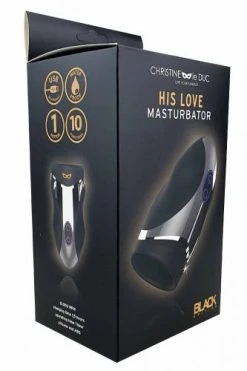 Christine Le Duc Toys Masturbator His Love - Black Edition -Obsessive Shop 065345 8