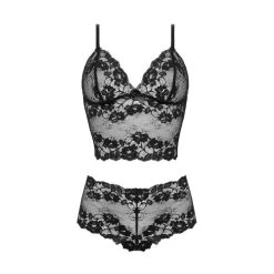 Christine Valerie Bralette Setje - Zwart 22 Christine Valerie Bralette Setje - Zwart -Obsessive Shop 069506 001 S 3