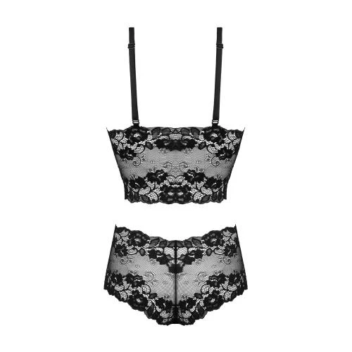 Christine Valerie Bralette Setje - Zwart 13 Christine Valerie Bralette Setje - Zwart - Afbeelding 11