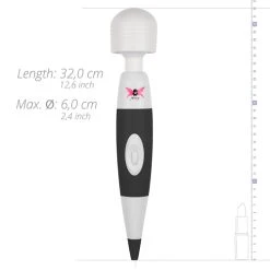 Pixey Wand Vibrator - Zwart 12 Pixey Wand Vibrator - Zwart -Obsessive Shop 122 F2100 5