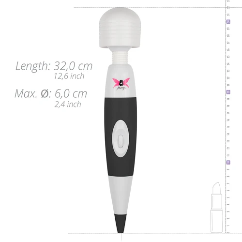 Pixey Wand Vibrator - Zwart 7 Pixey Wand Vibrator - Zwart - Afbeelding 5