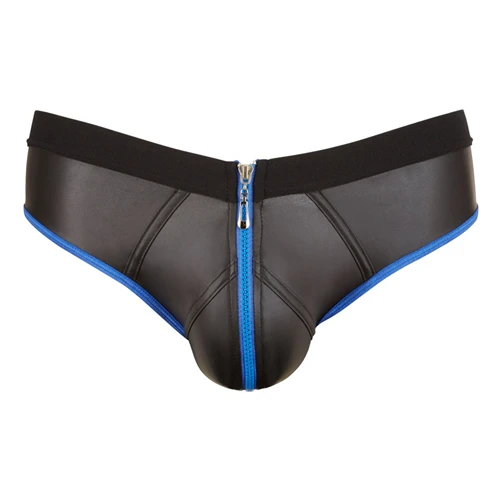 Svenjoyment Underwear Slip Met Open Achterkant - Zwart/Blauw 5 Svenjoyment Underwear Slip Met Open Achterkant - Zwart/Blauw - Afbeelding 3