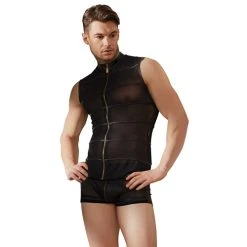 NEK Doorschijnende Boxer Met Wetlook -Obsessive Shop 21322651701 4