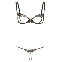 Cottelli Collection Minimalistisch Open BH-Setje