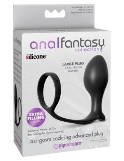 Anal Fantasy Ass-Gasm Cockring Met Vibrerende Buttplug -Obsessive Shop 4684 23 4
