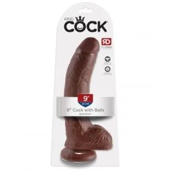 King Cock Realistische Dildo Met Balzak - 25 Cm -Obsessive Shop 5508 29 4