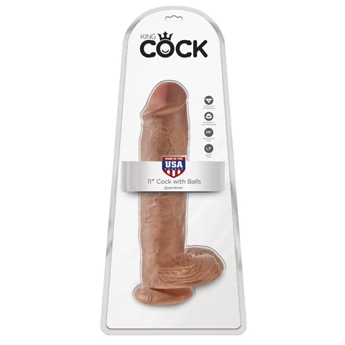 King Cock XL Dildo Met Ballen - 29 Cm 7 King Cock XL Dildo Met Ballen - 29 Cm - Afbeelding 5
