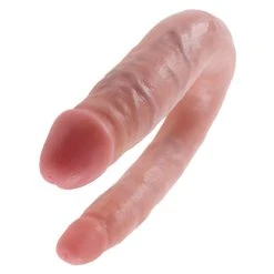 King Cock Small Double Trouble 33,5 Cm - Flesh