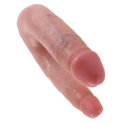 King Cock Small Double Trouble 33,5 Cm - Flesh -Obsessive Shop 5513 21 3