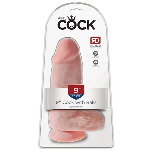 King Cock Chubby Realistische Dildo Met Balzak - 18 Cm 7 King Cock Chubby Realistische Dildo Met Balzak - 18 Cm - Afbeelding 5