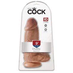 King Cock Chubby Realistische Dildo Met Balzak - 18 Cm -Obsessive Shop 5532 22 5