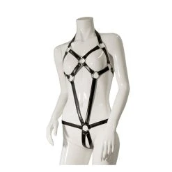 Guilty Pleasure GP Datex Open Body - Zwart -Obsessive Shop 710031BLKSM