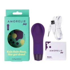 AMORELIE Joy Groove Oplegvibrator - Paars -Obsessive Shop AJO 40229 01 9