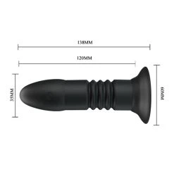 Pretty Love Magic Jingers Vibrerende/Stotende Buttplug -Obsessive Shop BI 014595W 3