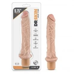 Dr. Skin - Cock Vibe No8 Vibrator - Beige 11 Dr. Skin - Cock Vibe No8 Vibrator - Beige -Obsessive Shop BL 11333 5