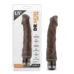 Dr. Skin - Cock Vibe No6 Vibrator - Chocolate 11 Dr. Skin - Cock Vibe No6 Vibrator - Chocolate -Obsessive Shop BL 15316 5