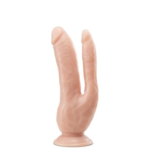 Dr. Skin - Dubbele Dildo 21 Cm - Vanilla 3 Dr. Skin - Dubbele Dildo 21 Cm - Vanilla