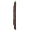 Dr. Skin - Realistische Dubbele Dildo 35 Cm - Chocolate -Obsessive Shop BL 29796
