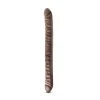 Dr. Skin - Realistische Dubbele Dildo 45 Cm - Chocolate -Obsessive Shop BL 36796