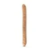Dr. Skin - Realistische Dubbele Dildo 45 Cm - Mocha