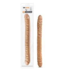 Dr. Skin - Realistische Dubbele Dildo 45 Cm - Mocha -Obsessive Shop BL 36797 3