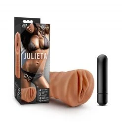 M For Men - Julieta Masturbator Met Bullet Vibrator - Vagina -Obsessive Shop BL 73517 3
