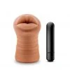 M For Men - Isabella Masturbator Met Bullet Vibrator - Mond -Obsessive Shop BL 73537