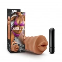 M For Men - Isabella Masturbator Met Bullet Vibrator - Mond -Obsessive Shop BL 73537 3