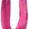 Lollicock - Sweet Slim Double Dipper Dildo - Cherry Ice - 33 Cm