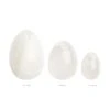 La Gemmes - 3-delige Yoni Egg Set - Bergkristal -Obsessive Shop E29239