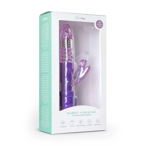 Easytoys Vibe Collection Stotende Butterfly Vibrator - Paars 6 Easytoys Vibe Collection Stotende Butterfly Vibrator - Paars - Afbeelding 4