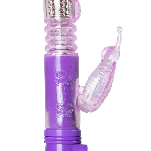 Easytoys Vibe Collection Stotende Butterfly Vibrator - Paars 4 Easytoys Vibe Collection Stotende Butterfly Vibrator - Paars - Afbeelding 2