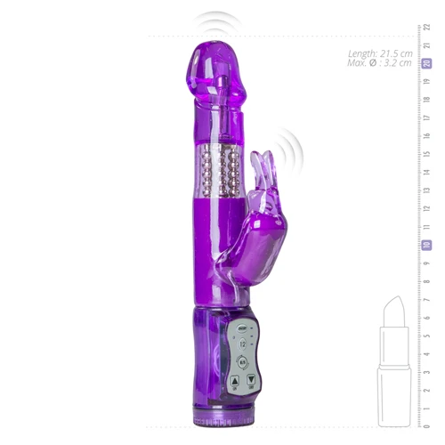 Easytoys Vibe Collection Rabbit Vibrator - Paars 7 Easytoys Vibe Collection Rabbit Vibrator - Paars - Afbeelding 5