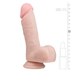 EasyToys Dildo Collection Realistische Dildo Met Balzak - 17,5 Cm -Obsessive Shop ET170SKN 5