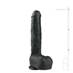 EasyToys Dildo Collection Realistische Dildo Met Balzak - 29,5 Cm 11 EasyToys Dildo Collection Realistische Dildo Met Balzak - 29,5 Cm -Obsessive Shop ET174BLK 5