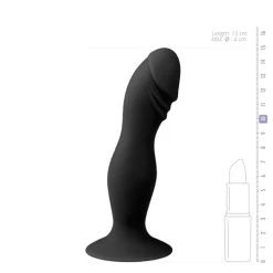 Easytoys Anal Collection Siliconen Dildo Met Zuignap - 13.5 Cm -Obsessive Shop ET180BLK 4