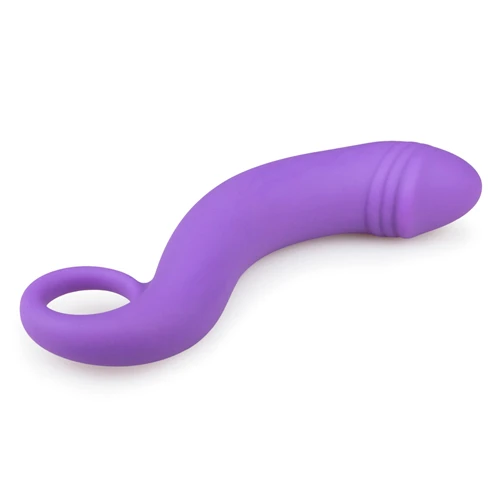 Easytoys Anal Collection Siliconen Prostaat Dildo - Paars 7 Easytoys Anal Collection Siliconen Prostaat Dildo - Paars - Afbeelding 5
