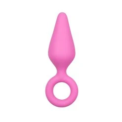 Easytoys Anal Collection Roze Buttplugs Met Trekring - Setje -Obsessive Shop ET213PNK 3