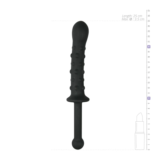 EasyToys Dildo Collection The Handler Dildo Met Handvat - Zwart 4 EasyToys Dildo Collection The Handler Dildo Met Handvat - Zwart - Afbeelding 2