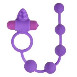Easytoys Men Only Triple Pleasure Koppelspeeltje - Paars