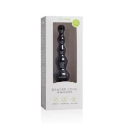 Easytoys Anal Collection Beaded Cone Anaal Dildo -Obsessive Shop ET351BLK 5