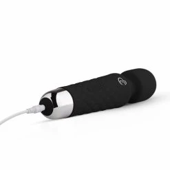EasyToys - Wand Collection EasyToys Mini Wand Vibrator - Zwart 12 EasyToys - Wand Collection EasyToys Mini Wand Vibrator - Zwart -Obsessive Shop ET373BLK 5