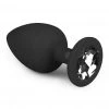 Easytoys Anal Collection Diamond Plug Groot - Zwart -Obsessive Shop ET465BLK