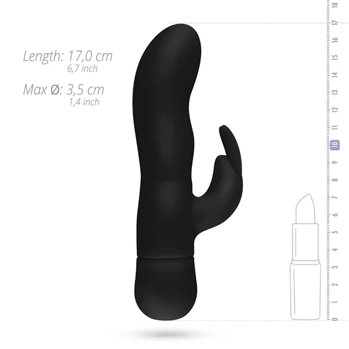 Easytoys Vibe Collection Mad Rabbit Vibrator - Zwart 11 Easytoys Vibe Collection Mad Rabbit Vibrator - Zwart - Afbeelding 9