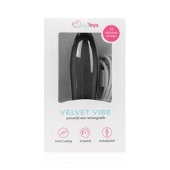 Easytoys Mini Vibe Collection Velvet Vibe - Zwart -Obsessive Shop ET799BLK 8