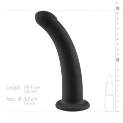 No-Parts - Parker Dildo 19.5 Cm - Zwart 12 No-Parts - Parker Dildo 19.5 Cm - Zwart -Obsessive Shop NP 11 BLK 10