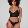 Christine Zipper Bustier & String Xenna