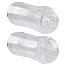 Gender X Evolved - Double Fantasy Masturbator - Clear -Obsessive Shop gx ms 0020 2 7