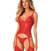 Obsessive Belovya Korset - Rood -Obsessive Shop obs9766